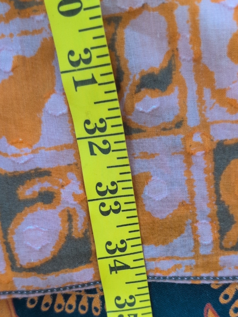 Chelsea And Violet Pink And Orange Cotton Dress. - Picture 9 of 9
